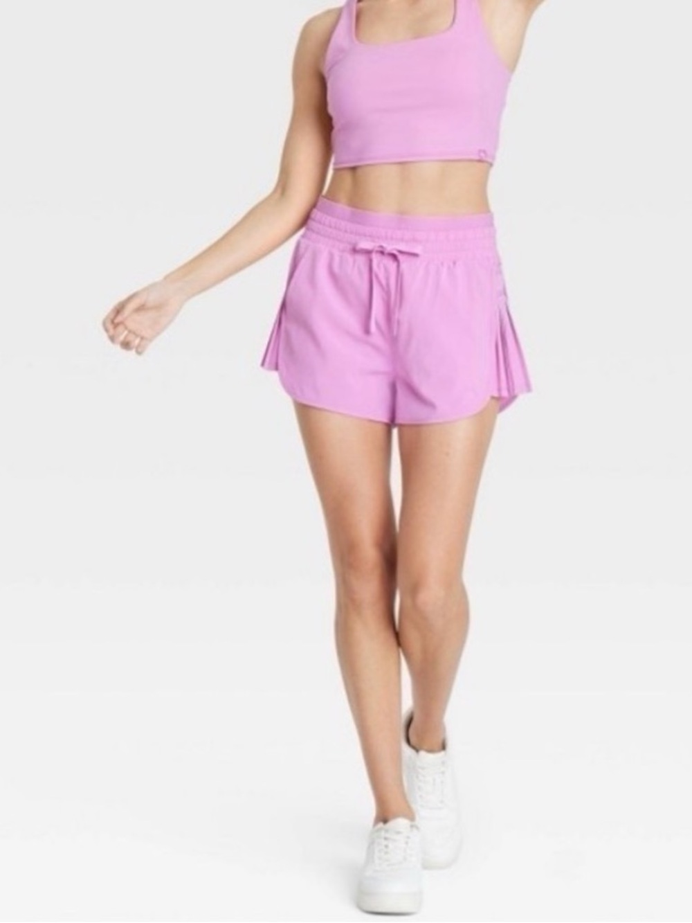 JoyLab Pleated Side Running Shorts